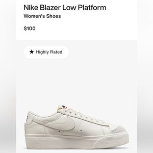Nike Blazer Low Platform